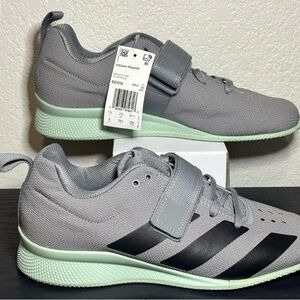 Adidas Adipower Weightlifting 2  Mens Grey Sneakers Athletic Shoes EG1215 Size 8